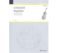 Requiebros: Cello and Piano by Gaspar Cassad (English) Paperback Book