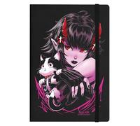 Requiem Collective Kyra Black A5 Hard Cover Notebook