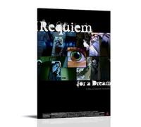 Requiem for A DreamOil Painting Canvas Printing Waterproof And Stain Resistant Suitable for Any Decorative Style of Bedroom Living Room OfficeFrame-style20x30inch(50x75cm)