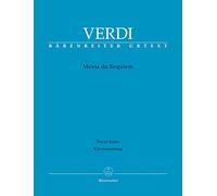 Requiem (Messa da Requiem) (Vocal Score ): Klavierauszug