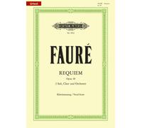 Requiem Op.48 (Vocal Score), Gabriel Faure, Mixed Voices, Orchestra, Organ