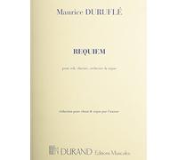 Requiem, Op. 9: Choral/Vocal Score | Maurice Duruflé (Composer) Durand Edition (Vocal Score)