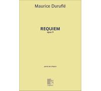Requiem Opus 9 - Choral Score. Mixed Choir And Accomp.. Choral Score