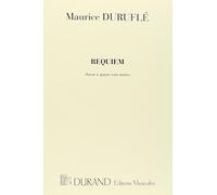 Requiem Opus 9 - Choral Score. Mixed Choir And Accomp.. Choral Score