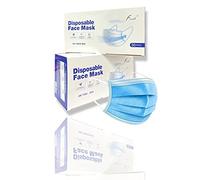 REQUISITE NEEDS Comfort Breathable Facial Cover 3 Ply Disposable Face Masks (Blue) (100 PACK)