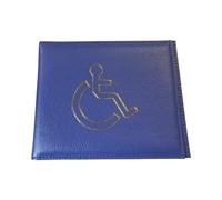 Requisite Needs Disabled Blue Badge and Timer Holder Wallet Protector Disability Parking Permit Holder (Navy Blue)