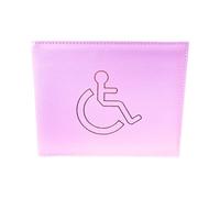 Requisite Needs Disabled Blue Badge and Timer Holder Wallet Protector Disability Parking Permit Holder (Baby Pink)