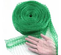 Requisite Needs Garden Netting, 4m x 10m Green Bird Netting Pond Plant Netting for Protecting Fruit Tree Vegetable Patch Flowers Crops Strawberry Pea and Bean.