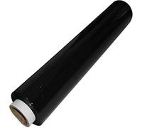 REQUISITE NEEDS Heavy Duty Shrink Wrap Roll 400MM x 250M - Clear & Black - Multi Pack Sizes (1, 2, 6 Rolls) (Black, Pack Of 1)
