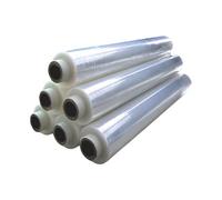 REQUISITE NEEDS Heavy Duty Shrink Wrap Roll Cling Film Packaging 400MM x 250M (Pack Of 6) (Clear)