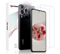 REROXE Pack of 2 + 2 Tempered Glass Screen Protectors for Xiaomi 13T/13T Pro 5G, Ultra HD 2.5D Edge, Precise Fit, Shatterproof Xiaomi 13T 5G Screen Protector, High Sensitivity 13T Pro Protective Glass