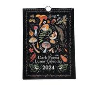 Rersduyt 1 Piece Lunar Calendar 2024,Wall Calendar Colorful Waterink As Shown Wall Hanging Calendars
