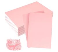 Rersduyt 10 Pieces Rubber Blocks Easy to Carve Rubber Stamp Materials Craft Supplies for DIY Projects Scrapbook Card Making A