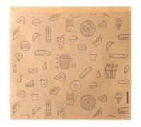 Rersduyt 100Pcs Baking Paper Greaseproof Disposable Packaging Bag Sandwich Dessert Burger Package Kitchen Accessories