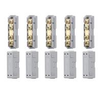 Rersduyt 10PCS 6 AWG Gauge Wire Connector Nut Kit,80A Quick Wiring Connection Terminal,Splicing Quick Wiring Connection Terminal