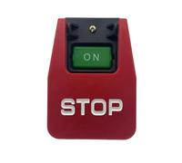Rersduyt 110V/220V Dual Voltage Paddle Switch, 3HP At 230 Volts, Large Knee Paddle for Power Tools Fast Power Off