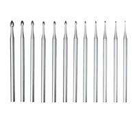 Rersduyt 12 Pcs Jewelry Bud Burr, 3/32Inch Shank Lapidary Making Tools Carving Bits for Rotary Tools
