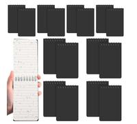 Rersduyt 16PCS Waterproof Notebook 3x5 All-Weather Spiral Pocket Notepad Write in The Rain Waterproof Notepad