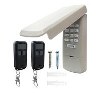 Rersduyt 1x 877MAX Garage Door Opener Keypad with 2X Remote for 41A6127-1 HBW2028, 139.53680 Series