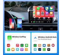 Rersduyt 2 in 1 CarPlay Wired to Wireless CarPlay & Android Auto Adapter Type-C/USB Ai Box WiFi Bluetooth CarPlay Wireless CarPlay Android Auto Adapter Wired to Wireless Mini Car Ai Box