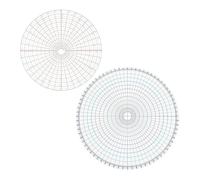 Rersduyt 2 Sizes Ceramic Clay Divider Tools Clay Circle Divider Templates forClay Craft andDesign Projects Suitable forPotters