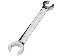 Rersduyt 25-28MM Oil Pipe Flare Nut Wrench, Double End Wrench High Torque Mirror Hand Tool, Open Brake Wrench for Car Repair