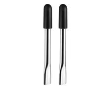 Rersduyt 2pack Wheelchair Brake Handle Extensions Wheelchair Transport Chair Brake Handle Extension for Reclining Wheelchair Silver