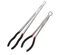 Rersduyt 2Pcs Electrical Disconnect Pliers Set Electrical Connector Disconnect Pliers Set Kit for Cars, Universal Pipe Clip Repair Tool