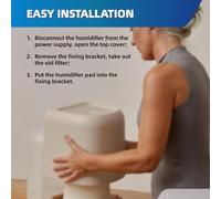 Rersduyt 2Pcs Humidifier Wicking Replacement Filter for Canopy Bedside Nursery Humidifier Filters