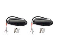 Rersduyt 2X Black Humbuckers Single Coil Pickups Humbuckers for Single Size Pickups Electric Guitar