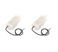 Rersduyt 2X DC Motor Water Pump Micro-Submersible Pump 3V 5V Mute with USB Cable Fountain Pump Motor Water Pump