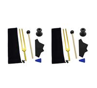 Rersduyt 2X F 174 HZ Tuning Fork Set,Tuning Fork for Healing Chakra,Sound Therapy,Keep Body,Mind and Spirit in Perfect Harmony