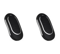 Rersduyt 2X for Alutech AT-4n Remote Control 433MHz 4 Buttons Garage Door Learning Code Barriers Automation Keychain