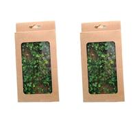 Rersduyt 2X Realistic Miniature Vines Simulation Vine for Diy Mini Model Railroad Fairy Garden Architecture