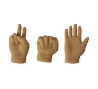Rersduyt 3 PCS Funny Mini Gloves Toy for Cats and Puppy, As Shown Pet Supplies Cute Tiny Hands for Cats, Stretchable Rubber Hands Cat Toy