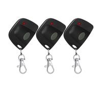 Rersduyt 3 PCS Garage Door Remote Compatible with Multicode 300mhz 10 Dip Switch 3089 3060 3070 Gate Opener with Keychain