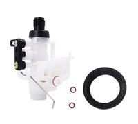 Rersduyt 31705 RV Toilet Water Valve Kit Freeze- and Leak- RV Toilet Parts for High Low Models RV Toilet Parts