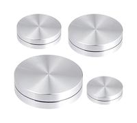 Rersduyt 4 Pack Ceramic Pottery Throw Trimming Rotary Tools, 25mm/30mm/38mm/45mm Pottery Turntable for Artists