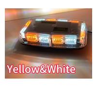 Rersduyt 48LED Roof Top Strobe Lights Car Emergency Safety 48LED Warning Flashing Light Security Roof Top Flash Strobe Police Beacon for 12-24V Construction Vehicles