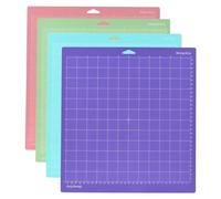 Rersduyt 4PCS 12 X 12 Inch Repl Ment Cutting Mat Adhesive Gridded Cutting Mats for Silhouette Cameo Cutting Explore Plotter Easy to Use
