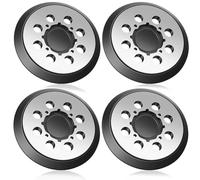 Rersduyt 4Pcs Metal Backed Orbital Sander Replacement Pad Sturdier,5 Inch 8 Hole Hook Sander Pad for DWE6421 6421K DWE6423 6423K