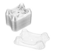 Rersduyt 50 Pcs Melon Cradle Plastic Melon Cradles Watermelon Holder for Garden Watermelon Support Stand Plant Garden Support