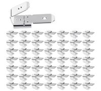 Rersduyt 50Pcs Double Piggyback Spade Connectors,Electrical Double Male Female Adapter,Quick Disconnect Spade Crimp Terminals Kit Easy Install Easy to Use
