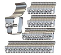 Rersduyt 50Pcs Hooks for Siding,Vinyl Siding Clips for Hanging,Hooks for Vinyl Siding to Hang Things,Siding Hooks for Hanging