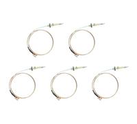 Rersduyt 5X Screw Gas Stove Thermocouple Heater Burner Cooker Universal Fireplace Parts Digital Temperature Controller