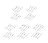 Rersduyt 60 Pcs Dessert Forks,5.1 InchStainless Steel Mini Salad Fruit Fork Tasting Forks Cocktail Fork