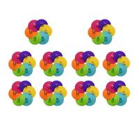 Rersduyt 60PCS New Cute Anti-Dust Silicone Glass Cup Cover Coffee Mug Suction Seal Lid Cap Food Grade Round Mug Cover