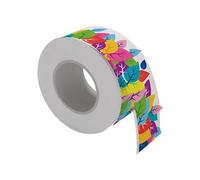 Rersduyt 65.6 Feet Colorful Leaves Bulletin Board Border Trim Waterproof and Adhesive for Classroom Chalkboard, Wall, Party Decor
