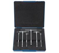 Rersduyt 6Pc Telescoping Gage Set, T-Bore Hole Gauges, Telescopic Bore Gauge with A Portable Case(Range 5/16 Inch-6 Inch)