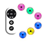 Rersduyt 6Pcs Reaction Training Light Kits Set Children Physical Fitness Training Lamp Speed Agility Response Equipment for Home